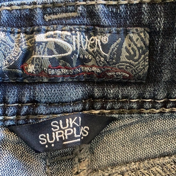 Silver jeans Suki surplus size 26 /L 30 - Picture 7 of 10